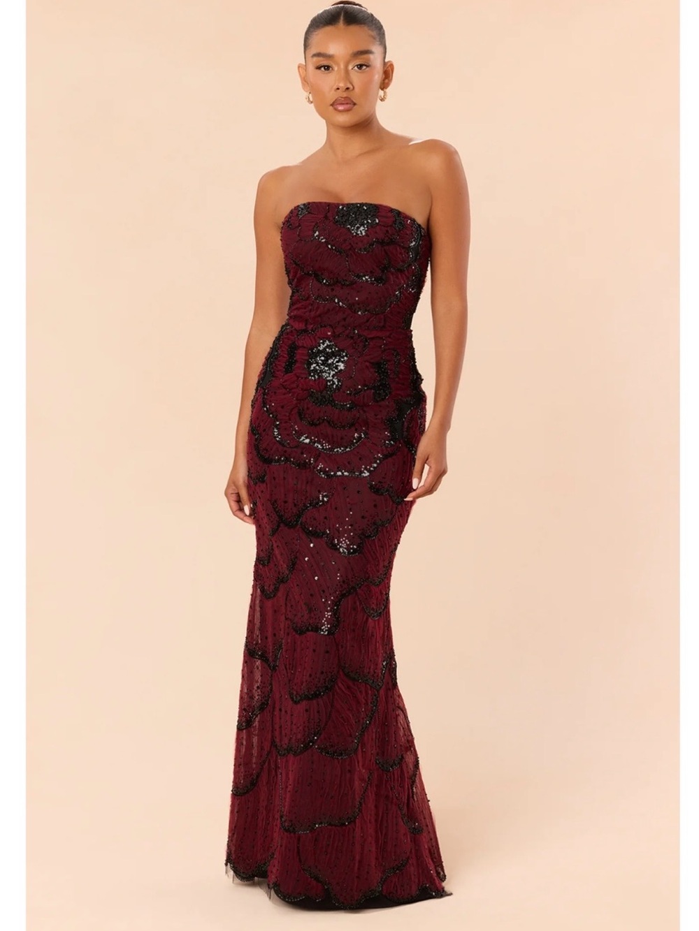 Rylee Embellished Gown (fashion nova)